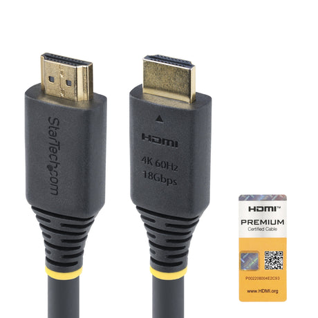 EAN 0065030910644 - StarTech.com HDMI2-CABLE-4K60-10M cable HDMI HDMI tipo A (Estándar) Negro imagen 1