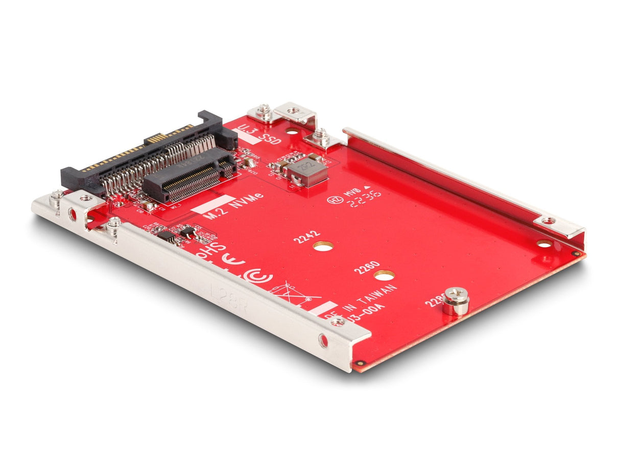 Delock 64228 Convertidor De 2.5" U.3 Sff-8639 A Ranura M Nvme M.2 - 7 Mm