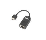 Lenovo Thinkpad Ethernet Extension Adapter Gen 2 Cable De Adaptador De Red Rj-45 (H) A Conector De Extensin Lenovo Ethernet (M) 8 Cm Para Thinkpad X1 Carbon 20kg, 20kh, X280 20ke, 20kf