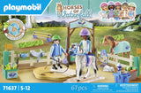 Playmobil 71637 Caballos De La Cascada Escuela De Equitación Moderna, Juguete De Construcción 71637