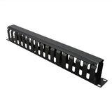 48,26cm 19pulgadas Placa Frontal 1 He Con Rangierkanal 40x60mm Negro