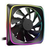 EAN 4044951041954 - Sharkoon SHARK Lights RGB PWM Carcasa del ordenador Ventilador 12 cm Negro 1 pieza(s) imagen 1
