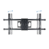 Tooq Soporte De Pared Con Doble Brazo Articulado Para Tv De 37"-90" - Giratorio E Inclinable - Peso Max 75kg - Vesa