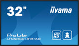 Monitor Iiyama 80.0cm 31,5" Lh3260hs-B1ag 16:9 3xhdmi+2xusb Spk B Retail
