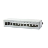 Logilink Keystone Panel Desktop Surface Mount For 12 Keystone Modules