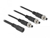 Delock Dc Verteilercable 5,5 X 2,1 Mm 1 X Buchse Zu 3 X Stecker Verschraubbar