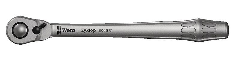 Wera 8004 B Zyklop Metal Ratchet M. Umschalthebel W. 3/8"-Antri