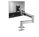 Soporte Para Monitor Duradero Con Brazo 1 Mesa De Monitor Diámetro Plateado