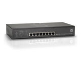 Switch Level One Gestion 8p 10-100-1000 Poe Plus