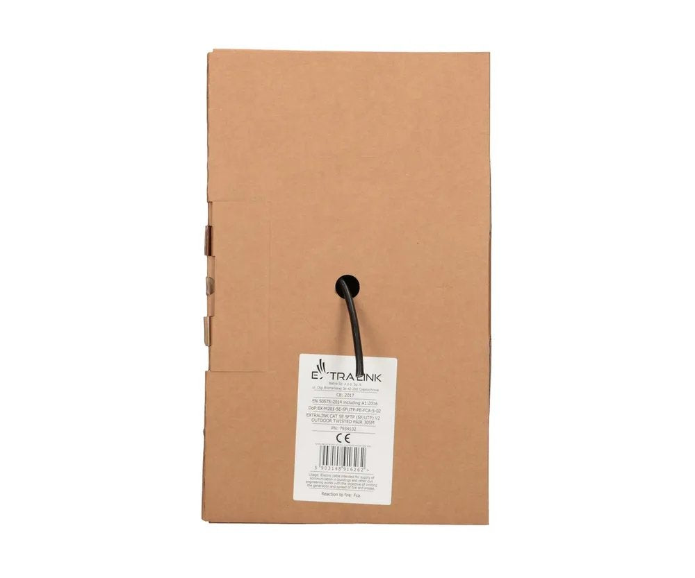 Extralink Cat5e Sftp (Sf/Utp) V2 Outdoor Twisted Pair 305m