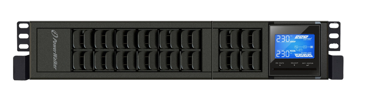 Sai Bluewalker Vfi 2000 Crs Doble Conversión (En Línea) 2 Kva 1600 W 4 Salidas Ac, Ups Negro, Doble Conversión (En Línea), 2 Kva, 1600 W, 160 V, 280 V, 40/70 Hz