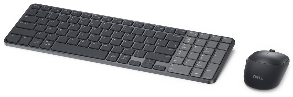 Dell Km746 - Pack Teclado + Ratón Inalámbrico Negro Français (Azerty) Rechargeable