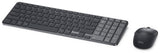 Dell Km746 - Pack Teclado + Ratón Inalámbrico Negro Français (Azerty) Rechargeable