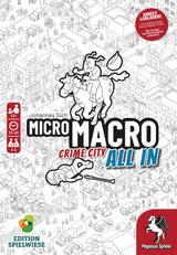 EAN 4250231734021 - Pegasus Spiele MicroMacro: Crime City 3 - All in MicroMacro: Crime City 3 – All In Juego de mesa Detectiv imagen 3