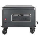Manhattan Laptop Charging Cabinet Desktop Via Ac Adapter (Eu) 20-Bay, Install Device'S Ac Adapter (Power Cables) Into Unit, Suitable For All Laptops (To 16"), Ipads, Macbooks, Chromebooks, Other Portable Devices, Bays 380x30x280mm, Cart, Lo