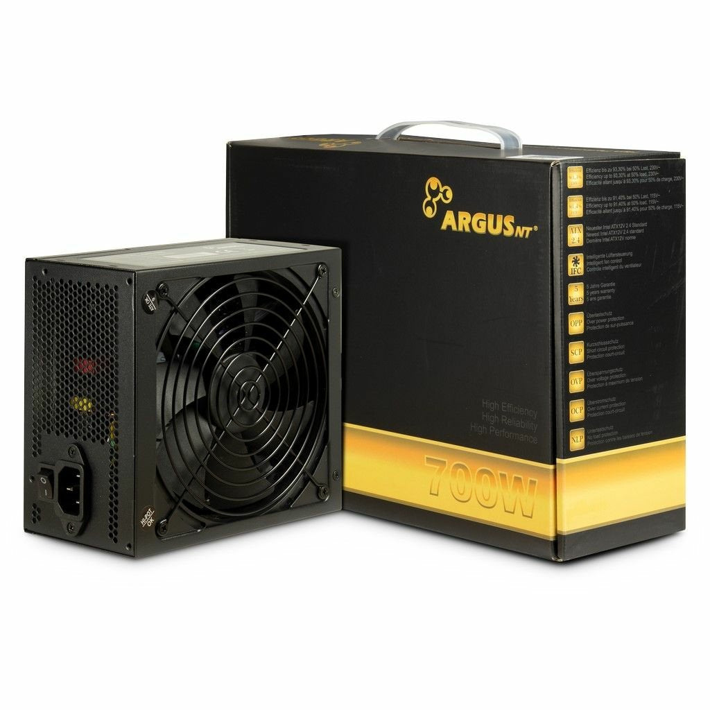 Fuente De Alimentación Inter-Tech 700w Argus Gps-700 1x140mm Ventilador Retail