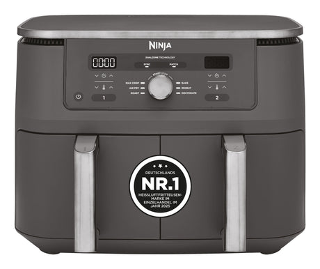 EAN 0622356322676 - Ninja DZ400EU freidora Doble 9,5 L Independiente 2470 W Freidora de aire caliente Gris imagen 8