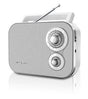 EAN 3700460203344 - Muse M-051 RW Portátil Analógica Blanco imagen 1