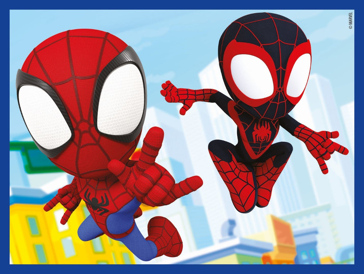 Puzzle Cubo Spidey And His Amazing Friends Marvel 12pzs