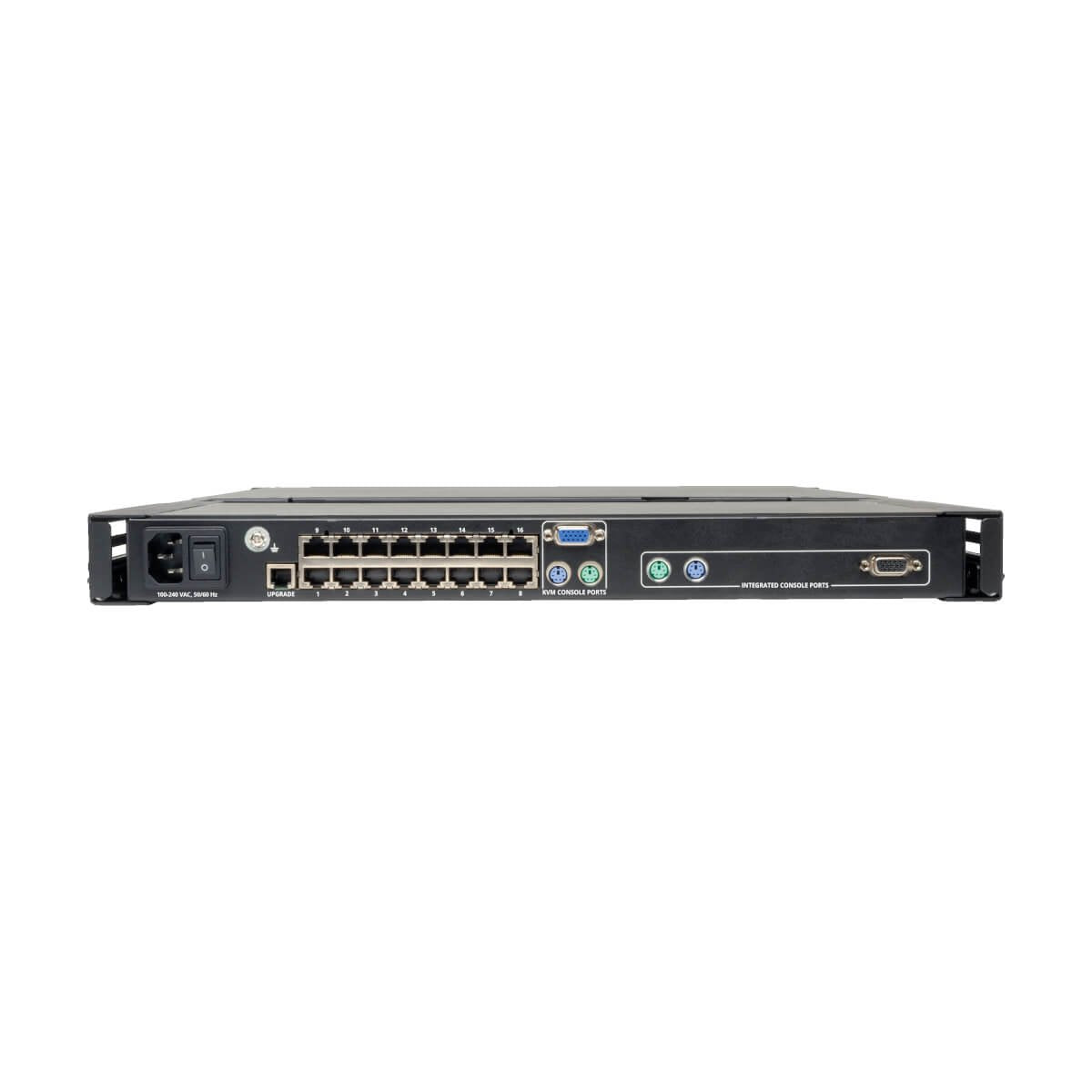 Eaton Tripp Lite Netcommander 16-Port Cat5 1u Rack-Mount Console Kvm Switch With 19-In. Lcd