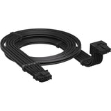 Cable De Alimentación Corsair 90° 12v 2x6 Gpu Estilo A  Negro, 65 Cm, Pines De Detección Debajo Del Conector De 12 Pines Cp-8920351