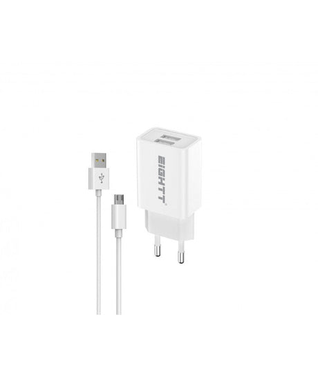 EAN 8425402168448 - Eightt ECW-M cargador de dispositivo móvil Universal Blanco Corriente alterna Interior imagen 1