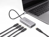 EAN 4043619642359 - DeLOCK 64235 hub de interfaz USB Tipo C 10000 Mbit/s Gris imagen 1