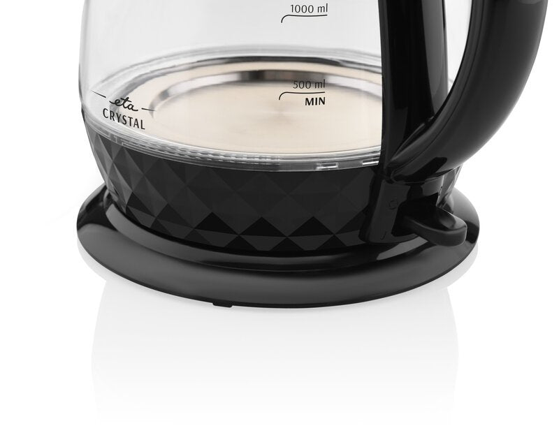 EAN 8590393325528 - Eta Crystal tetera eléctrica 1,7 L 2200 W Negro, Transparente imagen 5