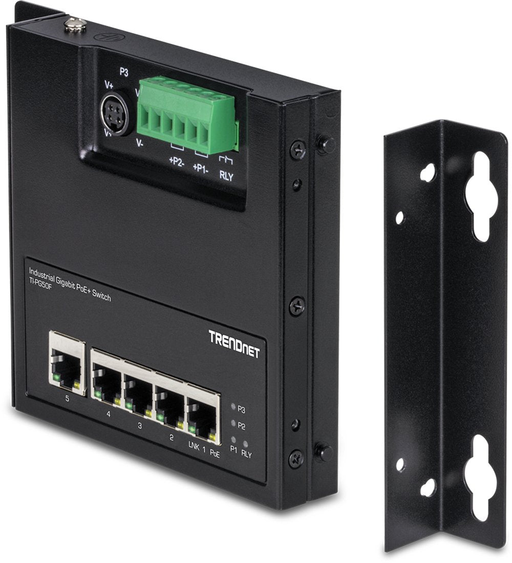 EAN 0710931161564 - Trendnet TI-PG50F switch No administrado Energía sobre Ethernet (PoE) Negro imagen 4