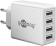 EAN 4040849449628 - Goobay 44962 cargador de dispositivo móvil Universal Blanco Corriente alterna Interior imagen 1