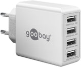 EAN 4040849449628 - Goobay 44962 cargador de dispositivo móvil Universal Blanco Corriente alterna Interior imagen 1