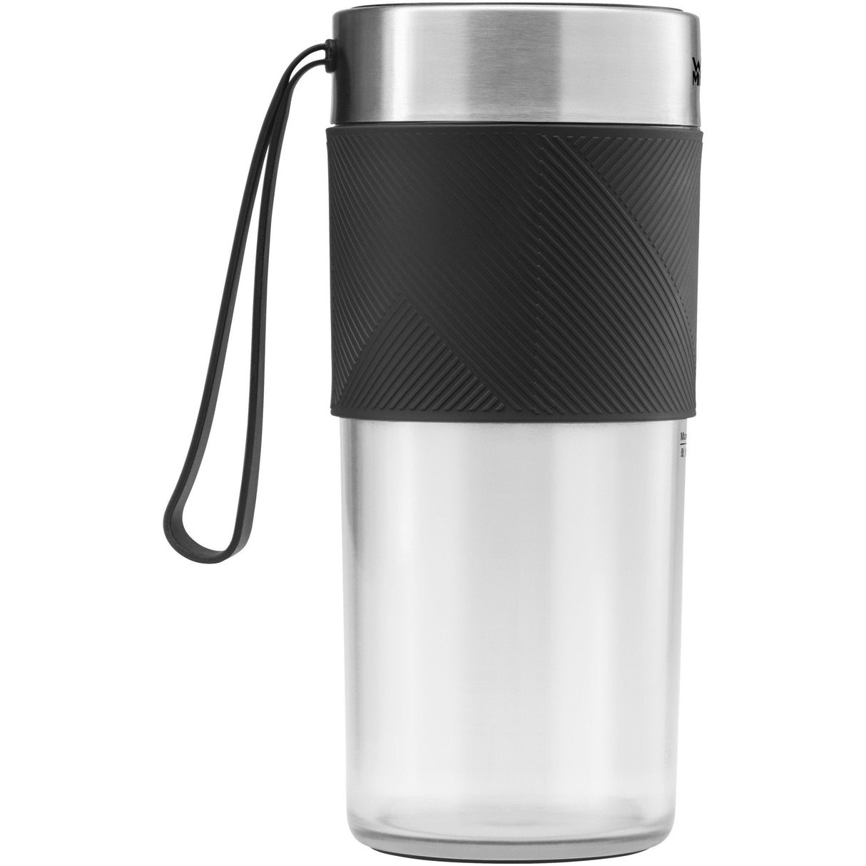 Batidora  Wmf Kitchenminis Mix On The Go 0,3 L  50 W Negro, Acero Inoxidable, Transparente