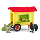 Schleich Gallinero Móvil Farm World 42572