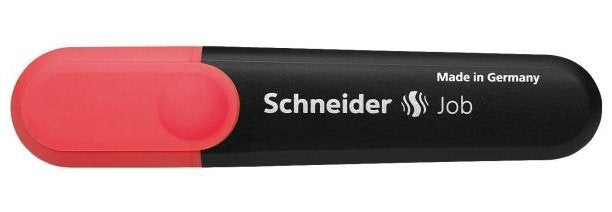 Schneider Schreibgeräte Schneider Job 150 - Marcador Fluorescente - Rojo - Base Acuosa