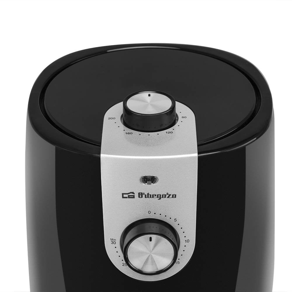 Freidora Por Aire Sin Aceite Orbegozo Fdr 27 1200w Capacidad 2.5l