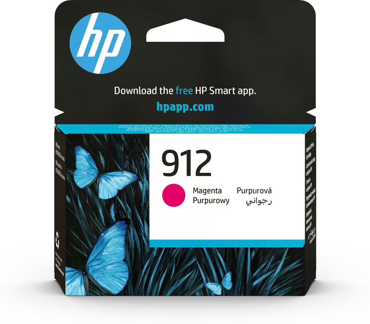 Cartucho Tinta Original Hp 912 Magenta