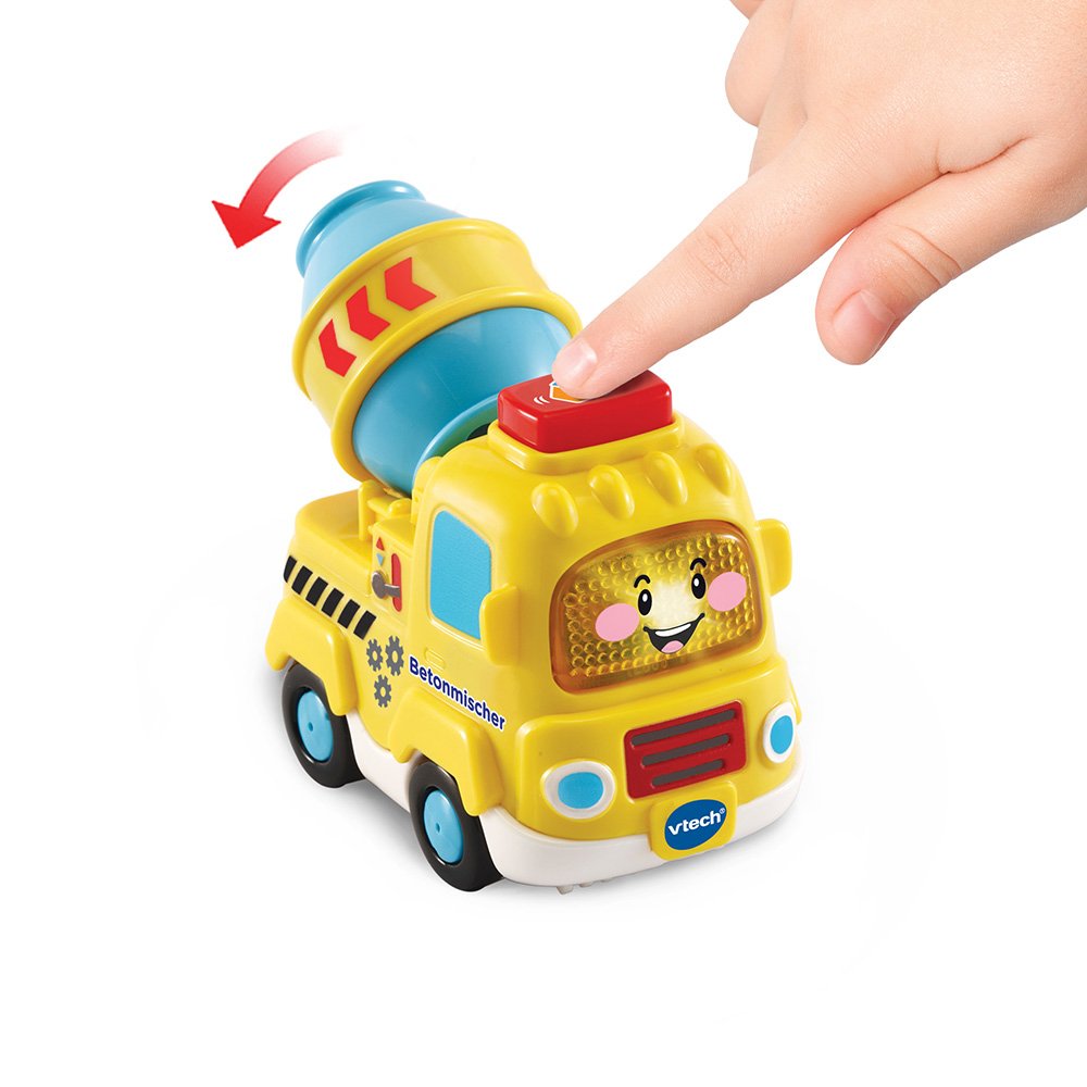 Vehículo Vtech Tut Tut Baby Flitzer - Hormigonera De Cemento (Amarillo Azul) 80-540004