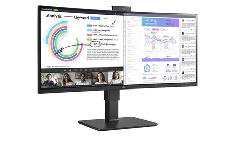 EAN 0195174045374 - LG 34BQ77QC-B pantalla para PC 86,4 cm (34") 3440 x 1440 Pixeles UltraWide Dual Quad HD LCD Negro imagen 5