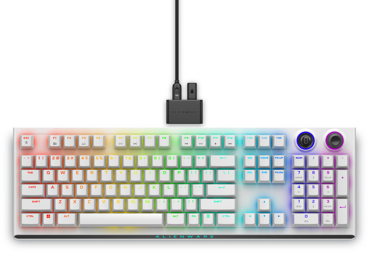 EAN 5397184790397 - Alienware Tri-Mode AW920K teclado Juego USB + RF Wireless + Bluetooth Blanco imagen 1