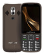 EAN 5902983634829 - myPhone TEL001039 teléfono móvil 8,89 cm (3.5") 138 g Marrón Teléfono para personas mayores imagen 1