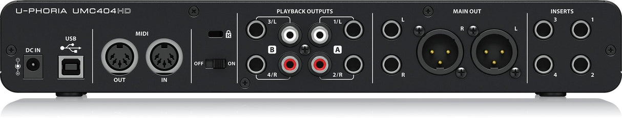 EAN 4033653130639 - Behringer UMC404HD interfaz de grabación de audio imagen 5
