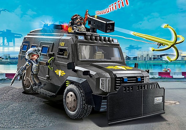 Playmobil 71144 City Action Swat-Geländefahrzeug, Juguete De Construcción 71144