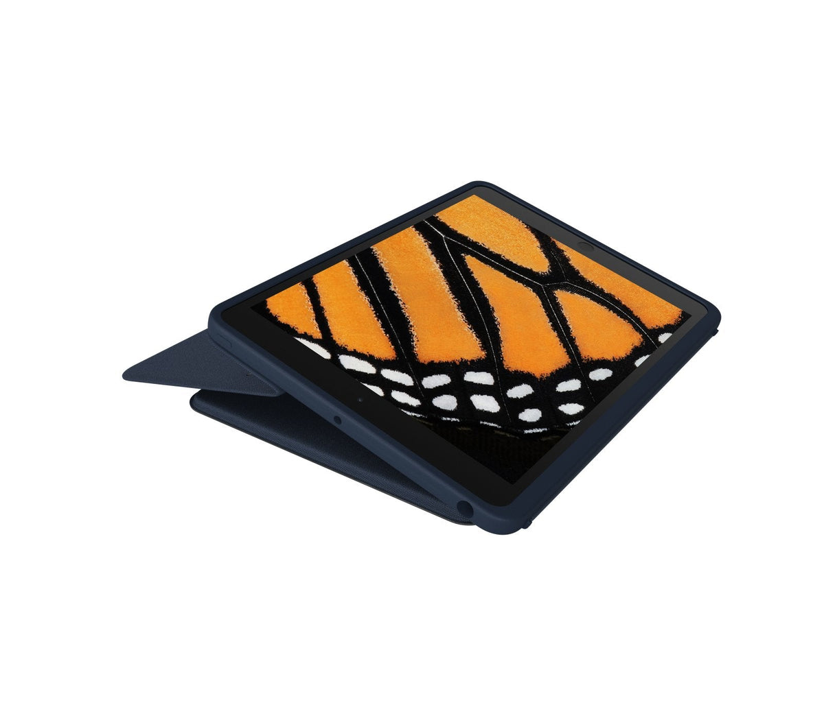 Funda Ipad  Teclado Francés Logitech Rugged Combo 3 Touch Edu Azul Smart Connector Azerty