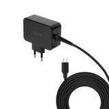 Tooq Cargador De Portatil Gan Usb-C/Pd 65w - Cable De 1.80m - Negro