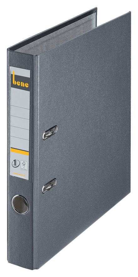 Bene Archivador Anchura Del Lomo 5.2 Cm Din A4 Plástico Schiefer