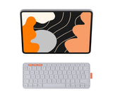 Flip Folio - Pale Grey-Fra-Bt