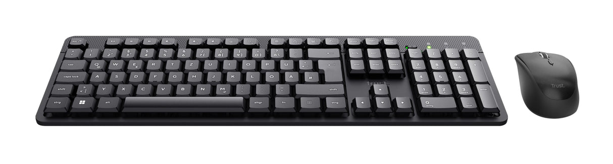 Trust Tkm-360 - Tastatur-Und-Raton-Set - De Schwarz (B2b Brown Box")
