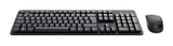 Trust Tkm-360 - Tastatur-Und-Raton-Set - De Schwarz (B2b Brown Box")
