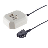 EAN 4017538710154 - S/CONN maximum connectivity 71015- teléfono divisor Negro imagen 1