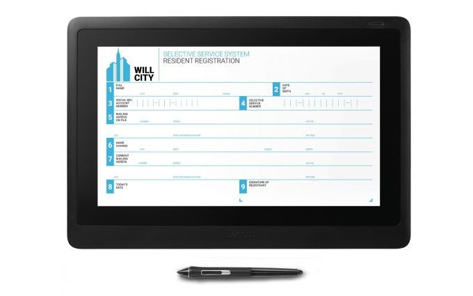 EAN 4949268622332 - Wacom Interactive Pen Display 15.6" (EU) 39,6 cm (15.6") Negro LCD imagen 1